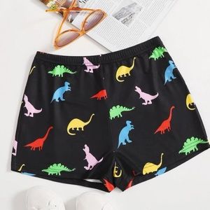 SHEIN dinosaur shorts
